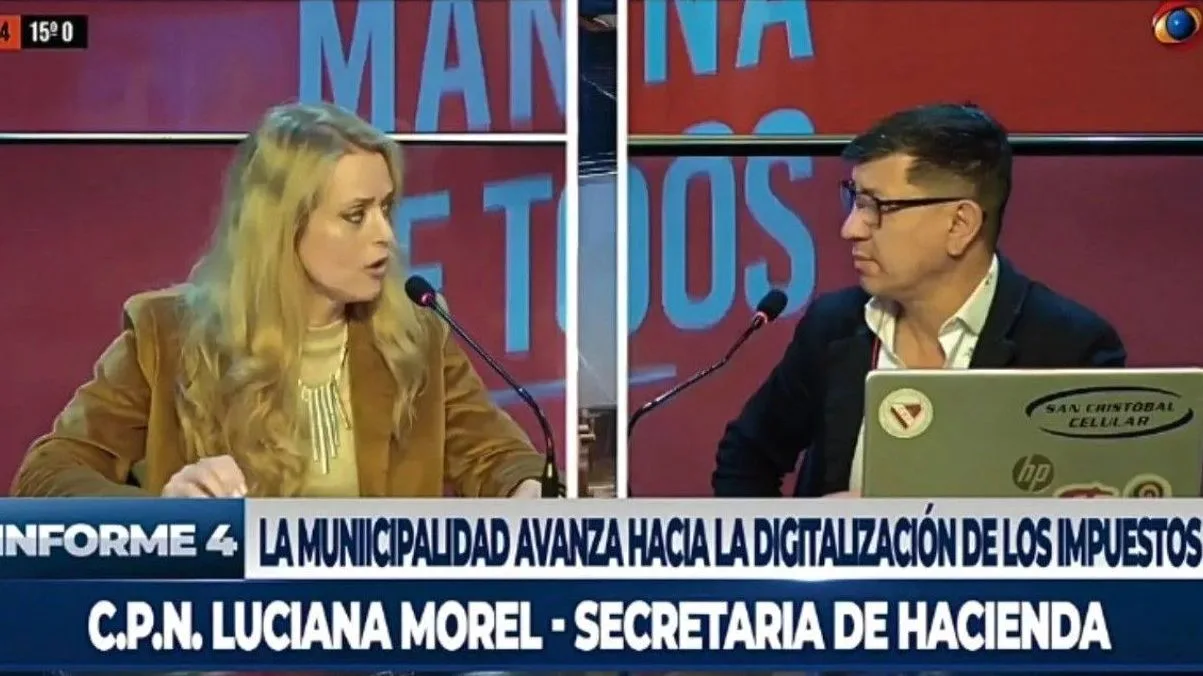 Lucina Morel presenta la digitalización de tasas municipales en San Cristóbal