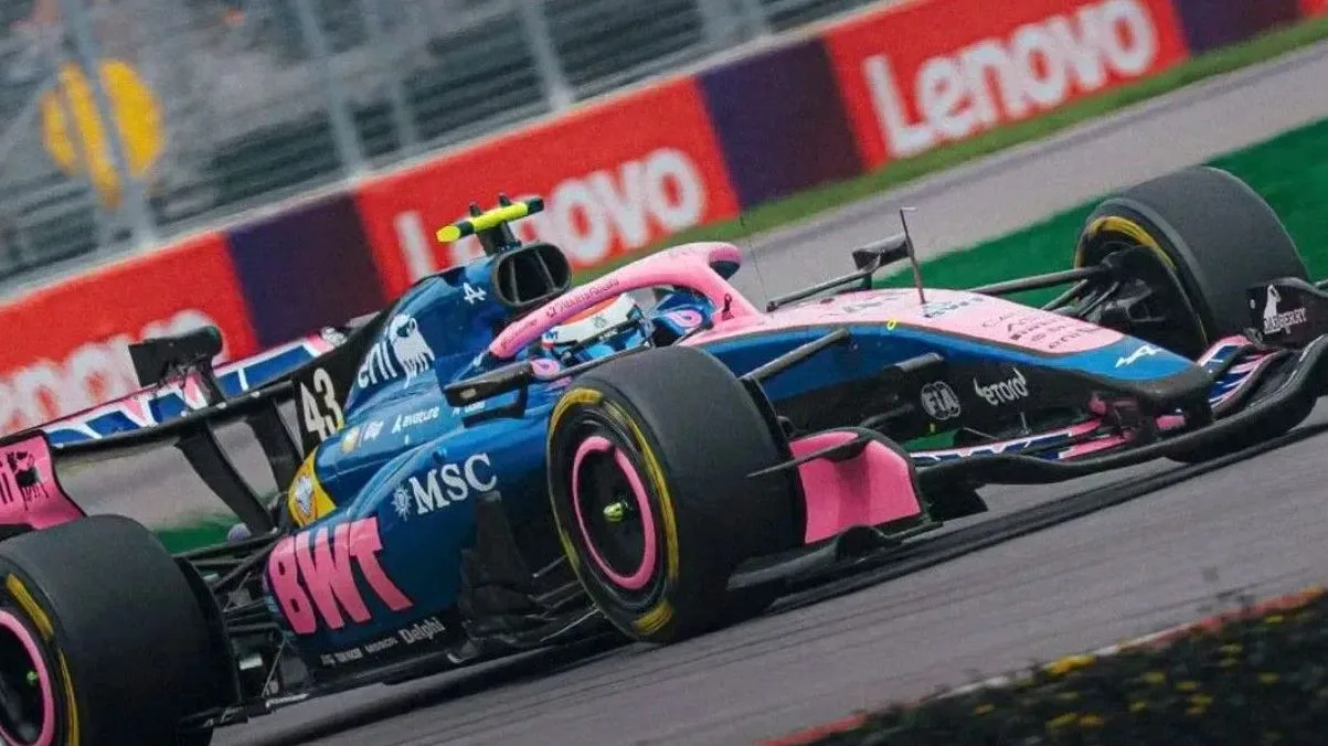 Franco Colapinto durante el Gran Premio de Canadá en Montreal, logrando su mejor resultado en la F1.
